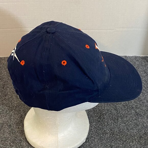 Reebok Virginia Cavaliers Hat Snapback Adjustable Blue V Logo with Swords - Picture 8 of 10